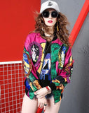 Fashion Printed Long Sleeve Baseball Uniform