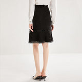 Fashion Blak Lace Skirt