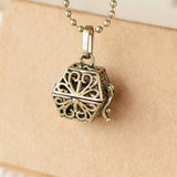 Retro Style Hollow Out Pendant Necklace