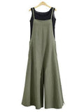 Fashion Casual Loose Pants Large Size Jumpsuits