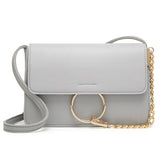 Fashion Magnetic Buckle Retro Crossbody Bag