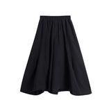 Casual Linen Solid Color Wide Leg Pants