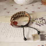 Retro Accessories Wood Beads Bracelet