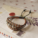 Retro Accessories Wood Beads Bracelet