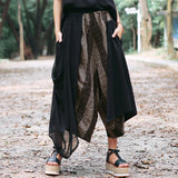 Irregular Fashion Personality Wide Leg Pants