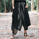 Irregular Fashion Personality Wide Leg Pants