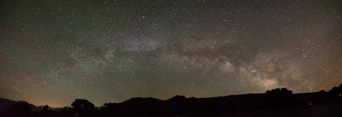 Milky way across the sky - in Colorado