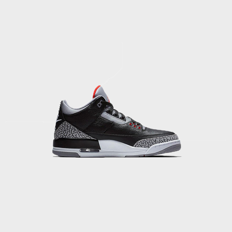 Air Jordan 3 Black Cement , Grade 