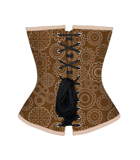 waist reducing corset back