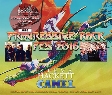 New Camel Steve Hackett Progressive Rock Fes 16 4cd Free Shipping Felicita Records