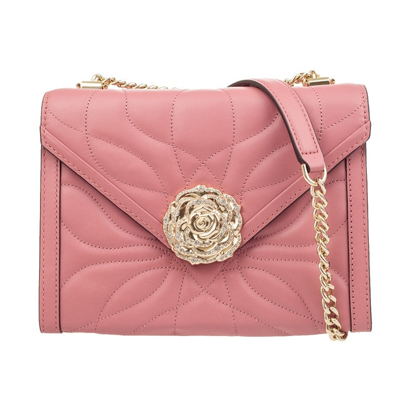 whitney large petal quilted leather convertible shoulder bag