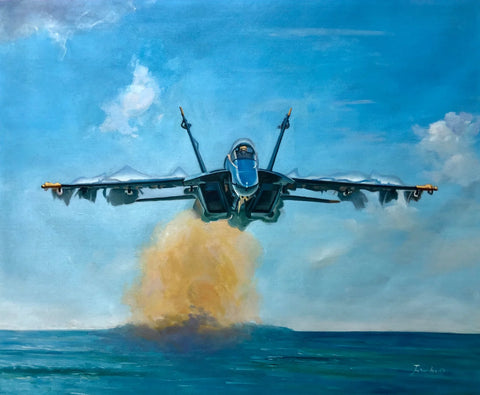 Strengthening Military Connections  Paintings Enhance Bonds Among Service Members