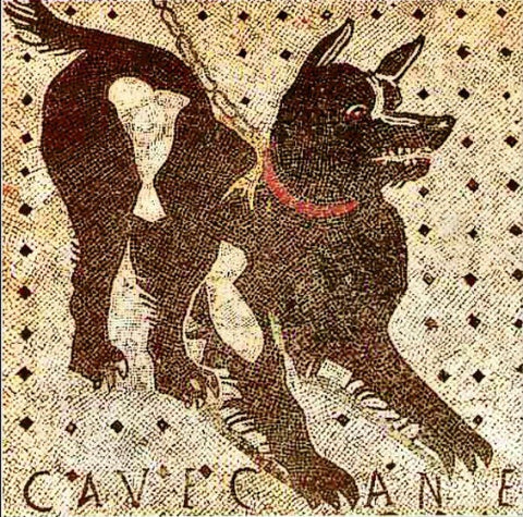 Mosaic of a Roman Citizen's Pooch
