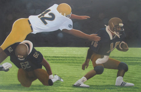 Transforming Sports Memories into Hand-Painted Masterpieces