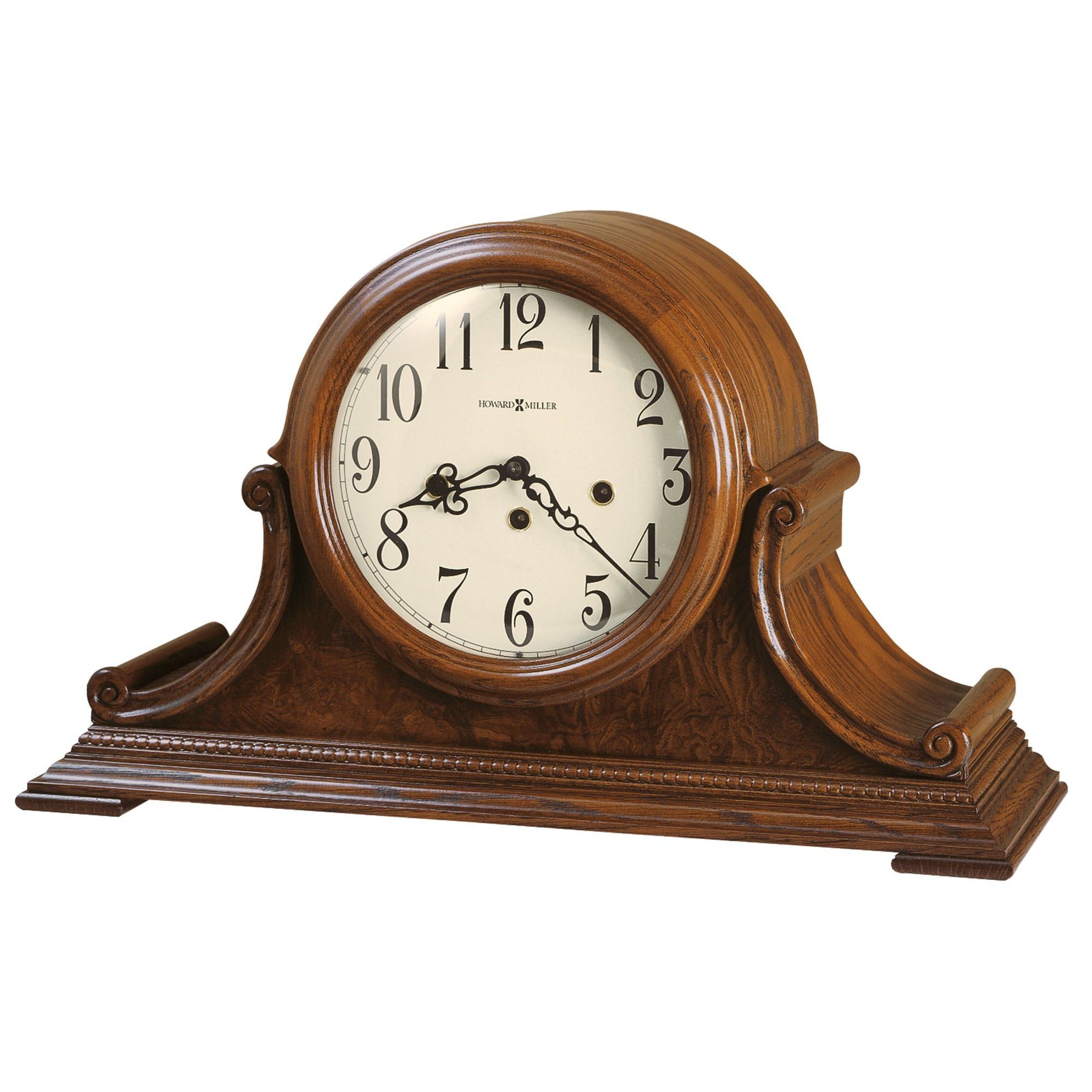 Howard Miller Hadley Finished In Oak Yorkshire Mantel Clock