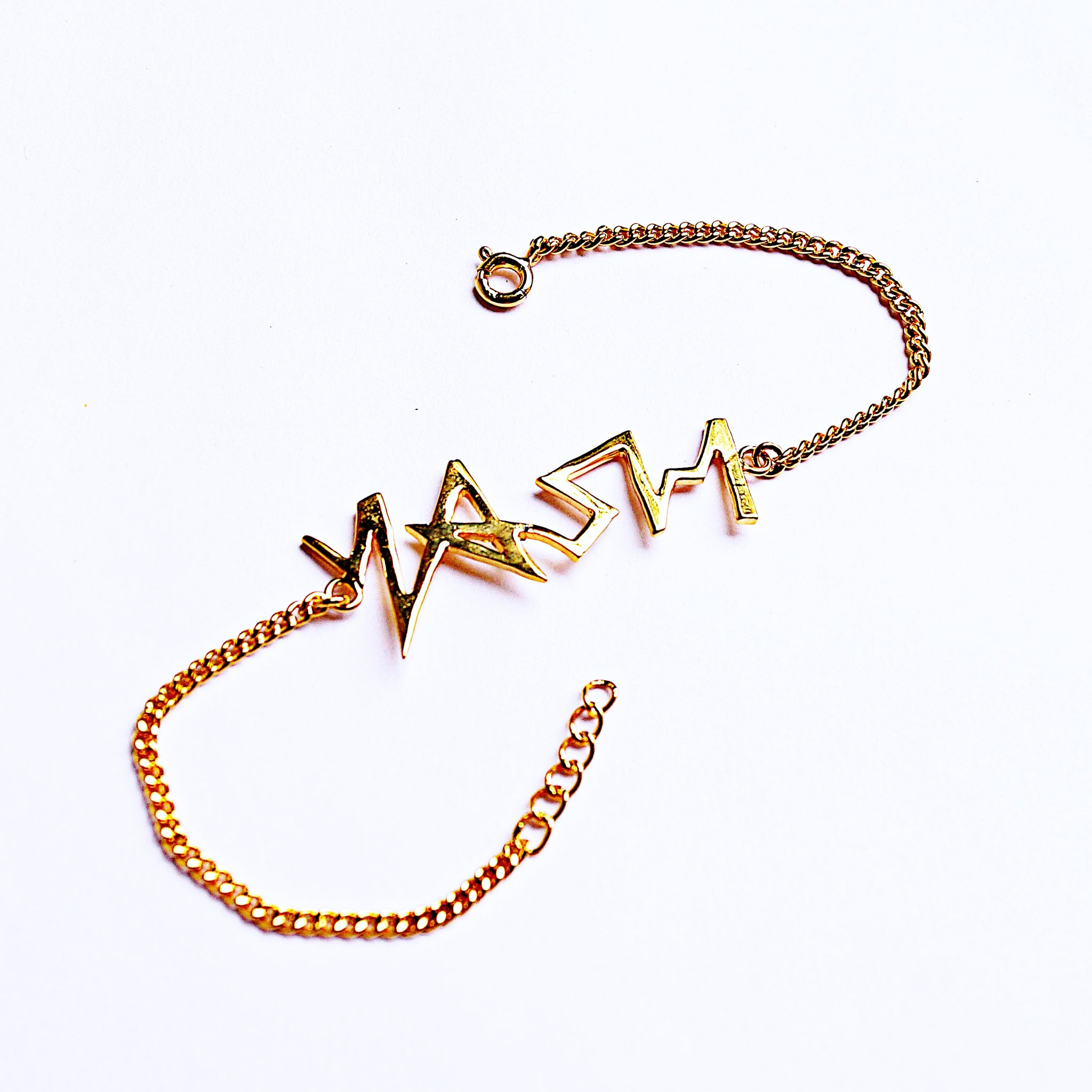 stamped name necklace