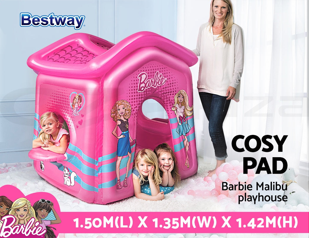 inflatable barbie house