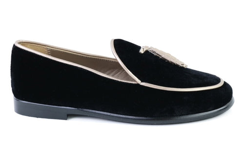 black velvet shoes for girls