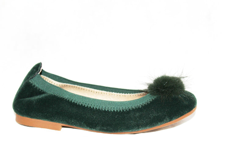 talsmand chance Guinness Confetti Green Velvet Pom Pom Slip On – Laced Shoe Inc