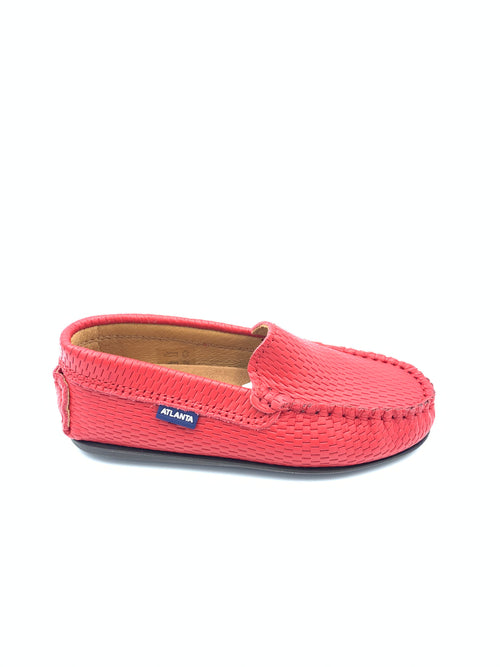 atlanta mocassin red loafer