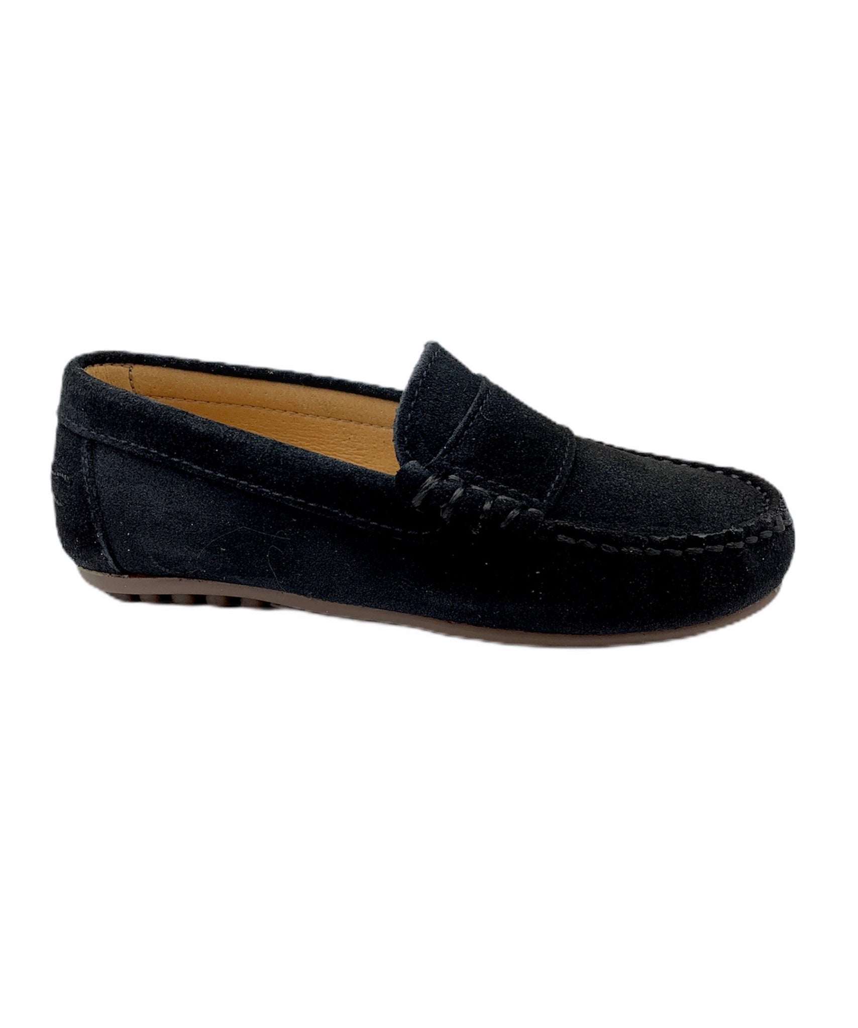 LMDI Black Suede Penny Loafer – Laced Shoe Inc