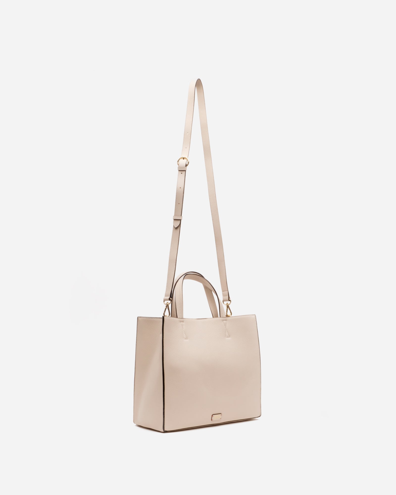 Margo Tote Tumbled Leather Oyster