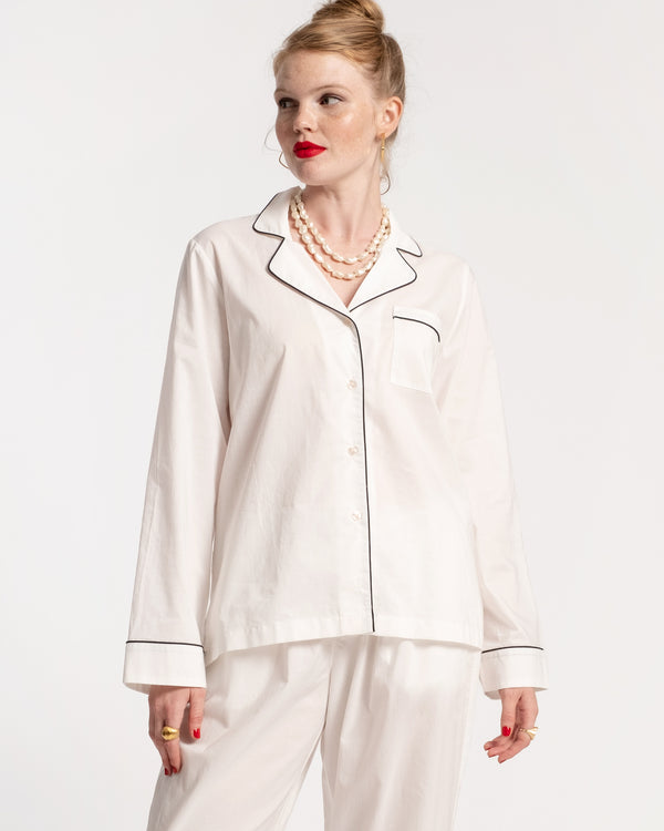 White Trousseau, Sadie Silk Pyjamas Set