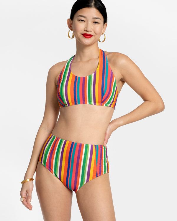 Two Piece Swimwear Bikini Young Rosa Chiclete - Brand La Sirène