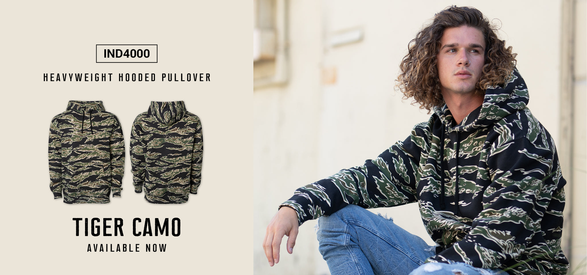 independent trading company camo hoodie