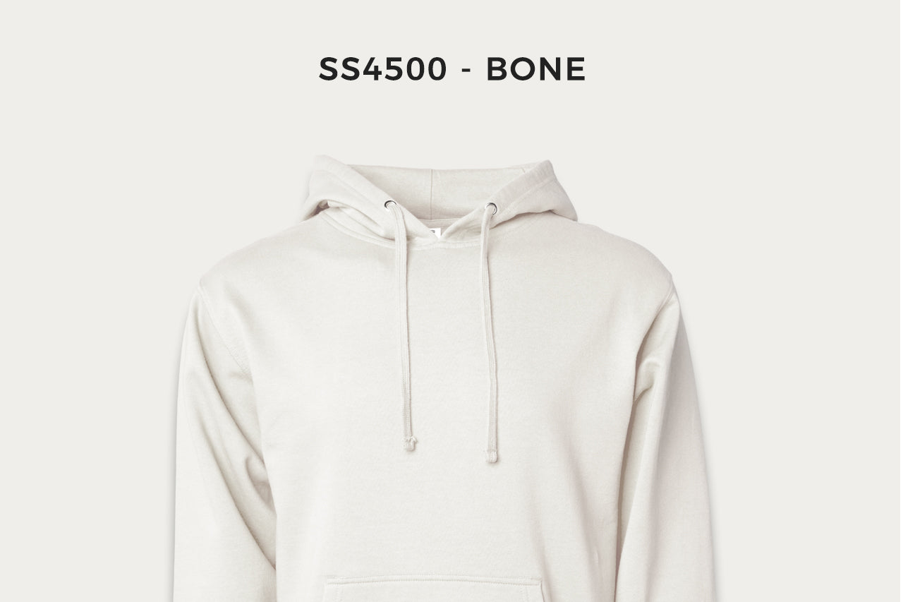 light bone color hoodie