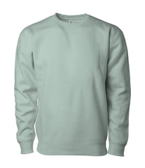 dusty sage heavyweight 10oz. crew sweatshirt