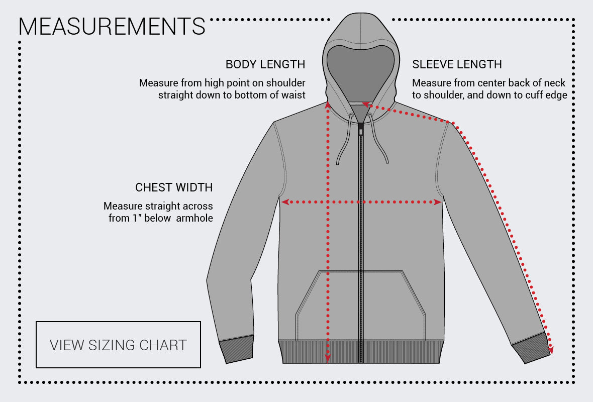 Garment Size Chart