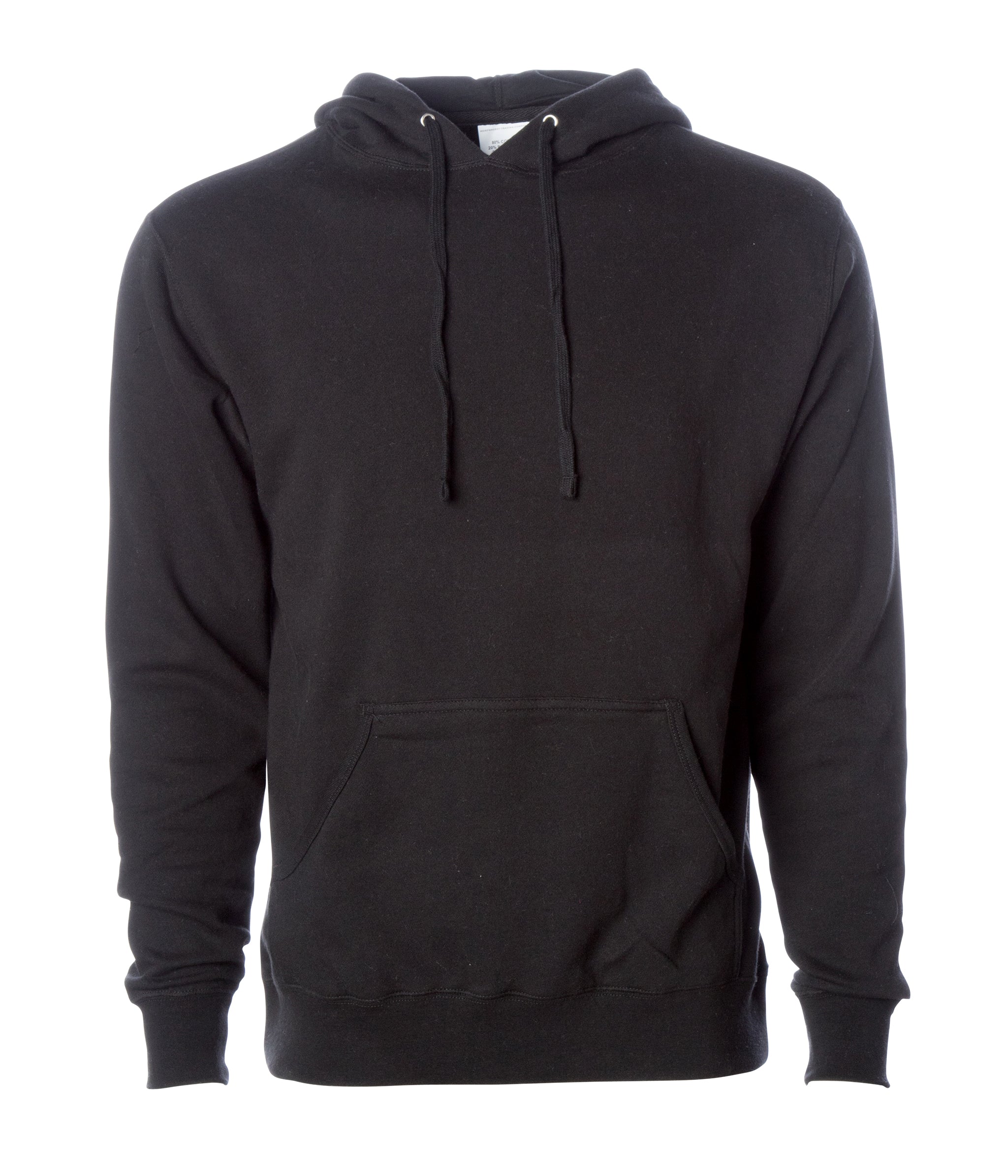 Download Download Mens Heather Pullover Hoodie Back View Of Hooded ...