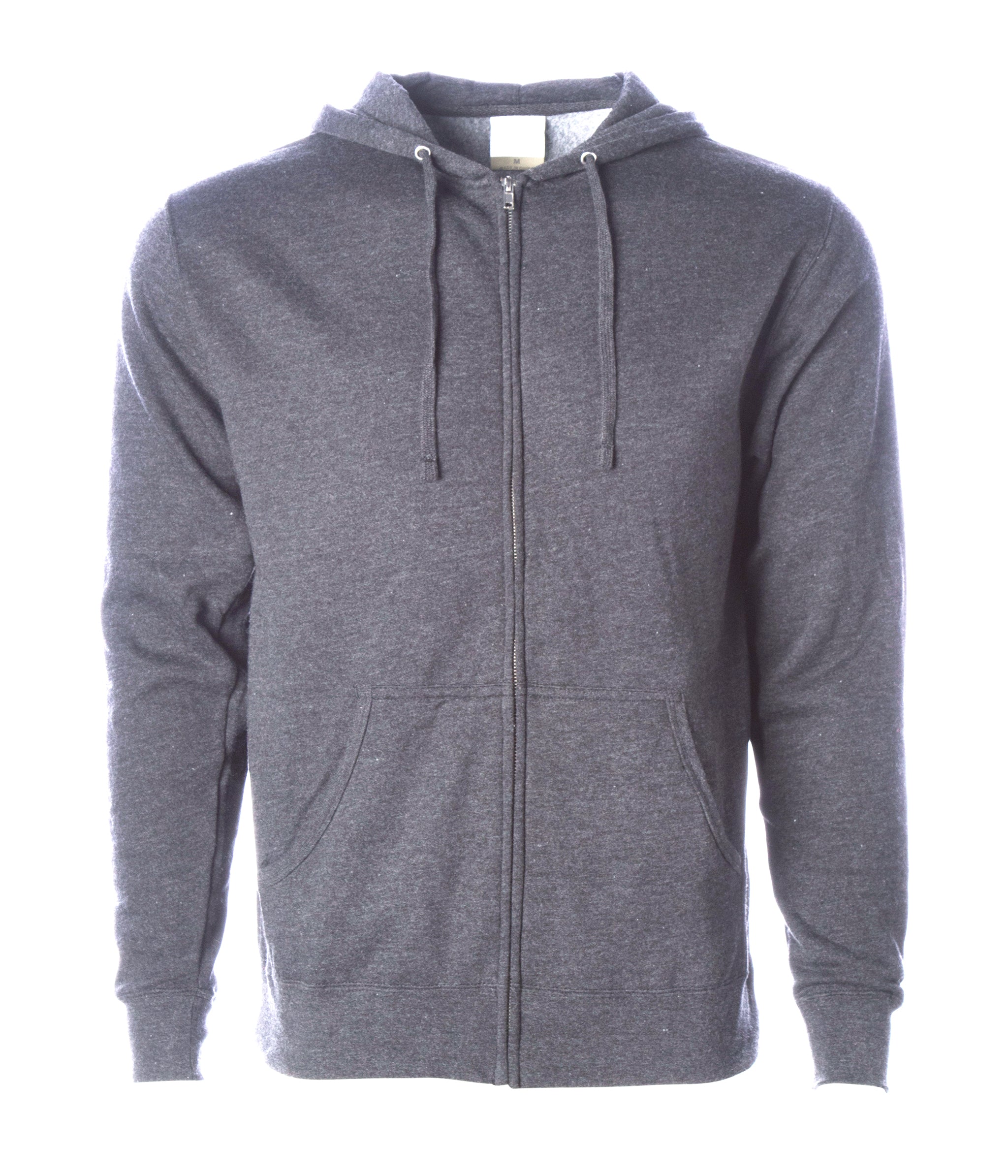 lightweight gray hoodie