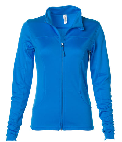 Womens Lightweight Poly-Tech Full Zip | Independent Trading Company