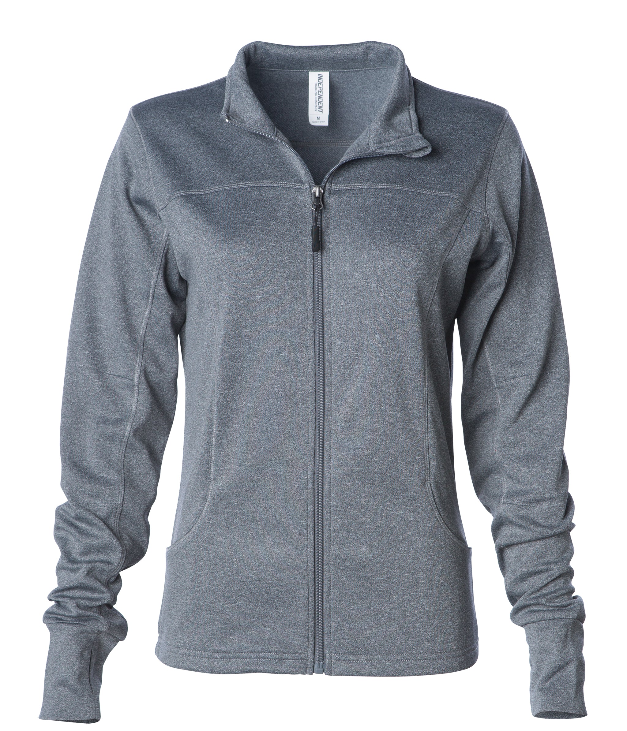 Womens Lightweight Poly-Tech Full Zip | Independent Trading Company