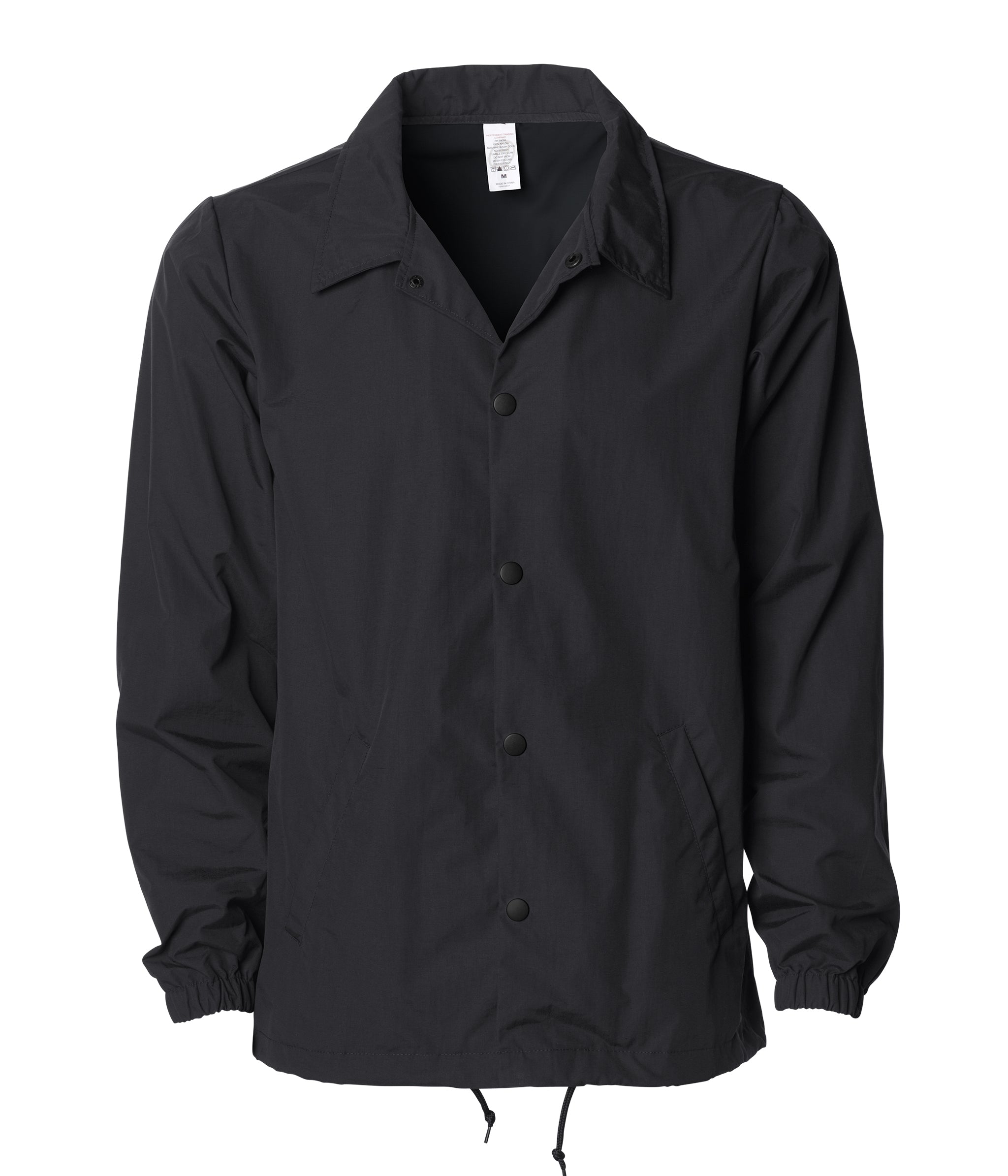 Download Collard Water Resistant Windbreaker Jacket Independent Trading Company