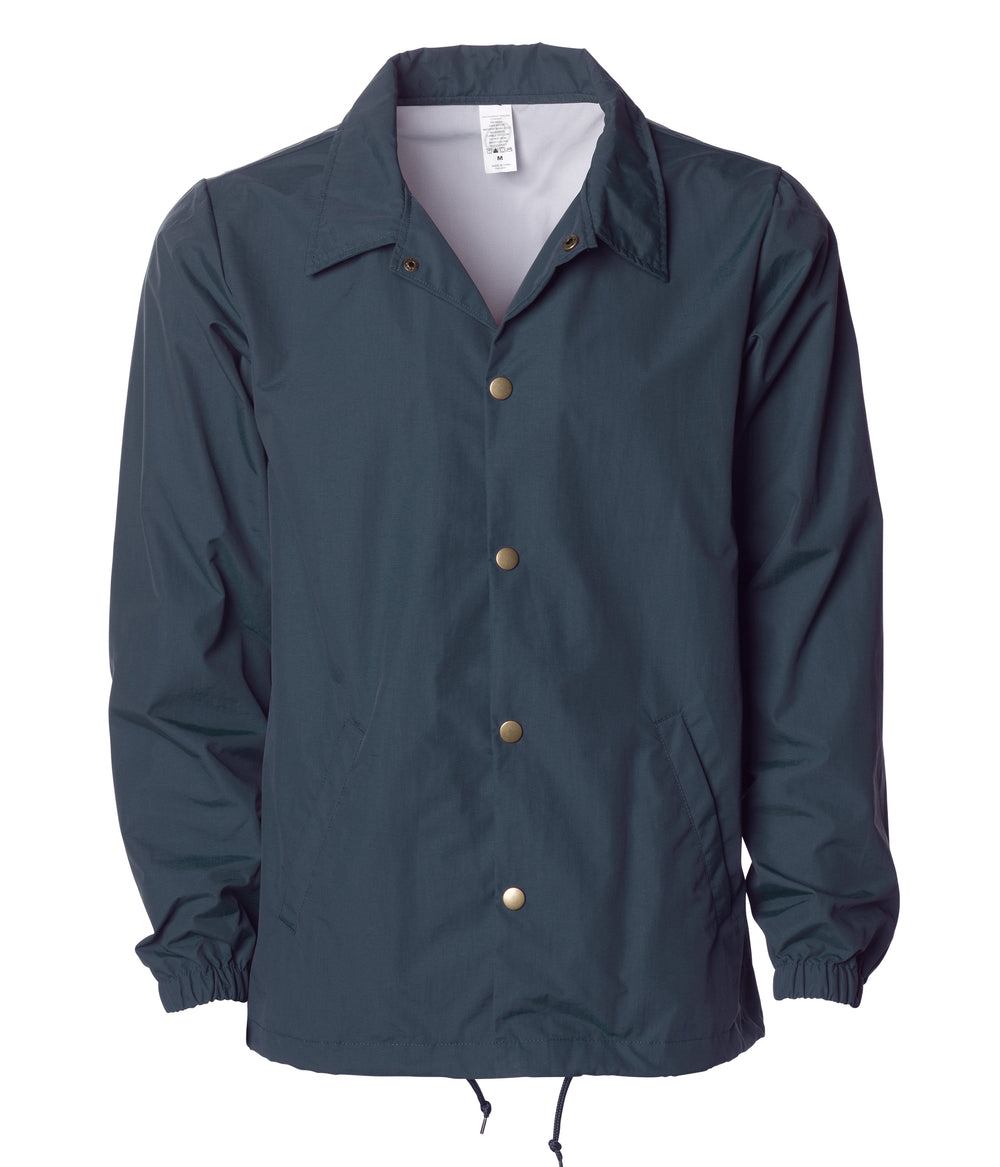 Collared Water Resistant Windbreaker Jacket | Independent Trading Company