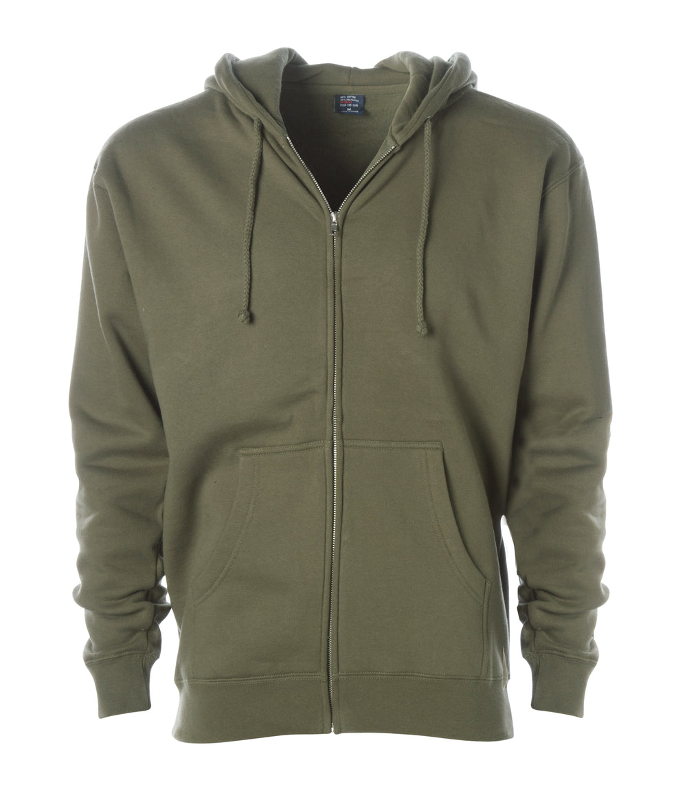 Heavyweight Zip Hooded Sweatshirts | Independent Trading Company