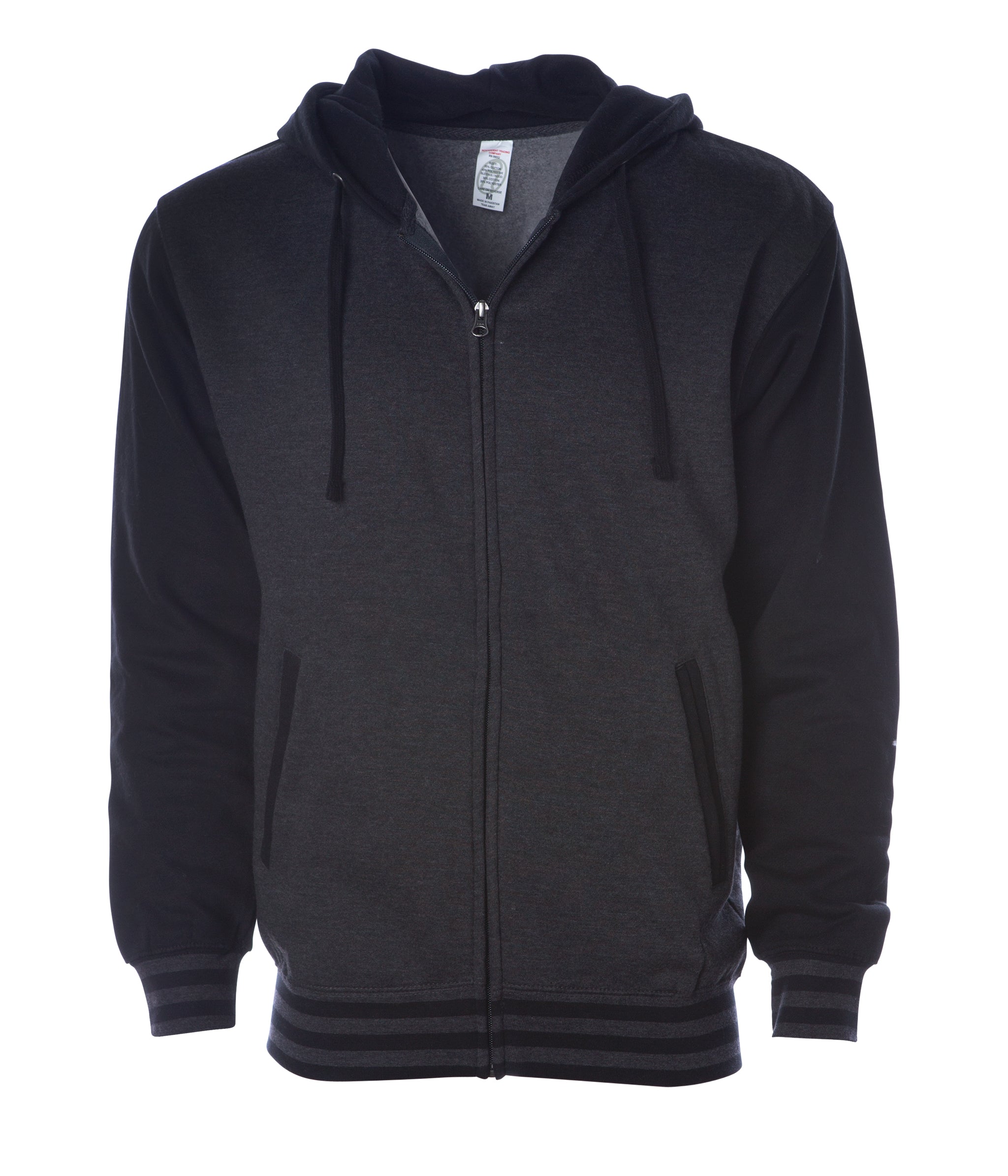 Unisex Varsity Zip Hooded Sweatshirt | Independent Trading Company