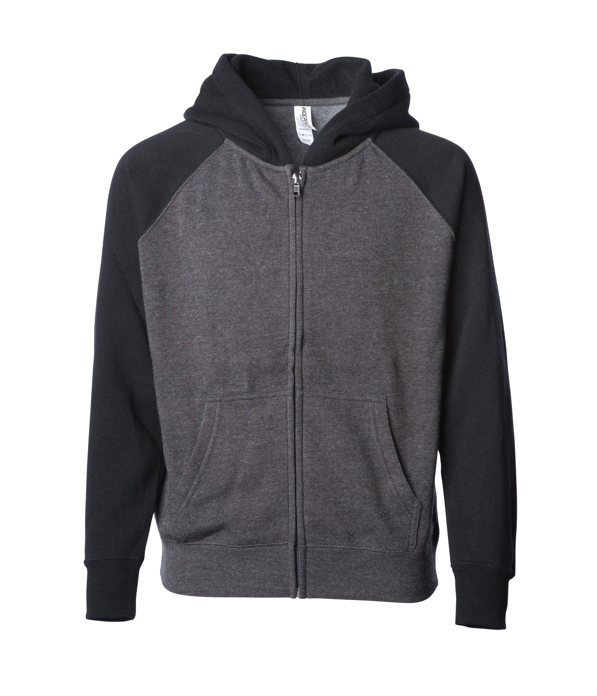 lightweight zippered hoodie