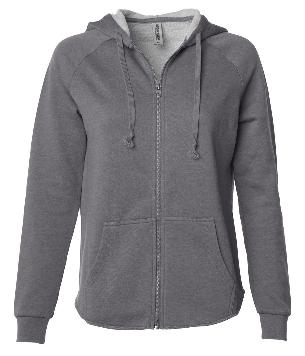 Women's California Wave Wash Zip Hood | Super Soft, Casual ...