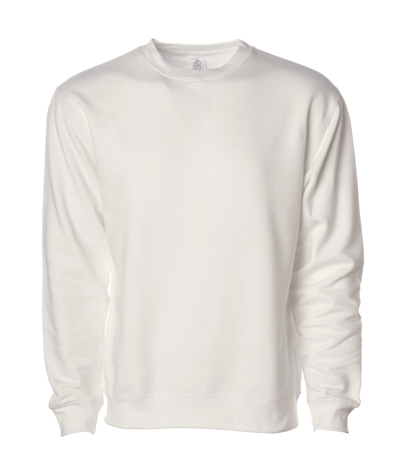 Men's Midweight Crew Sweatshirt | Basic Color Collection - Independent ...
