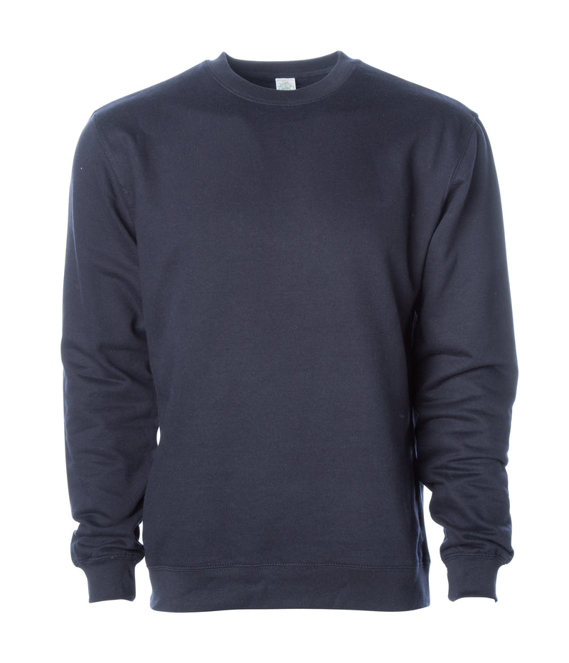 Men's Midweight Crew Sweatshirt | Basic Color Collection - Independent ...