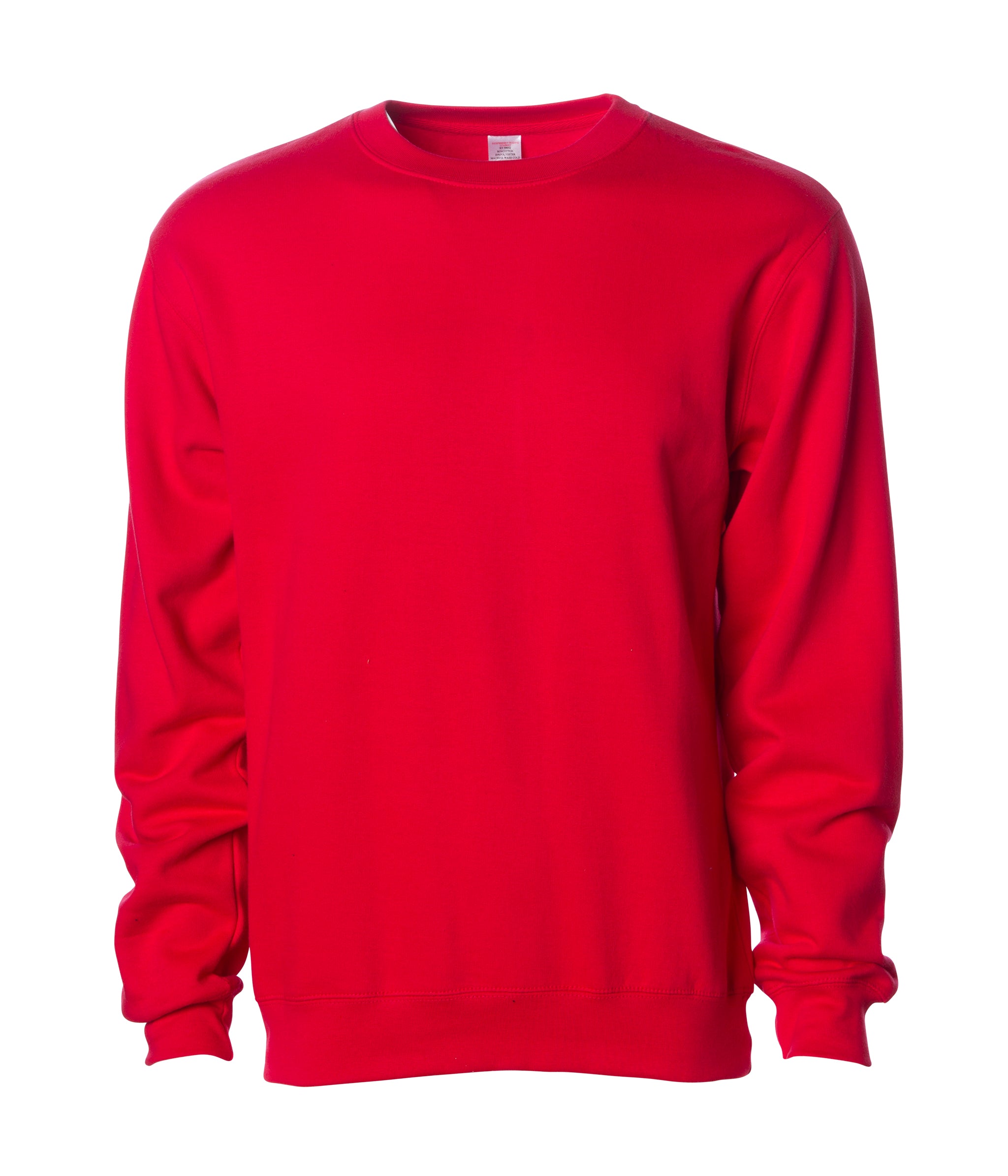 long red sweatshirt