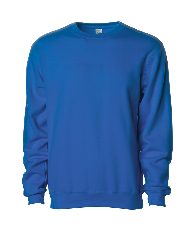 Men's Midweight Crew Sweatshirt | Basic Color Collection - Independent ...