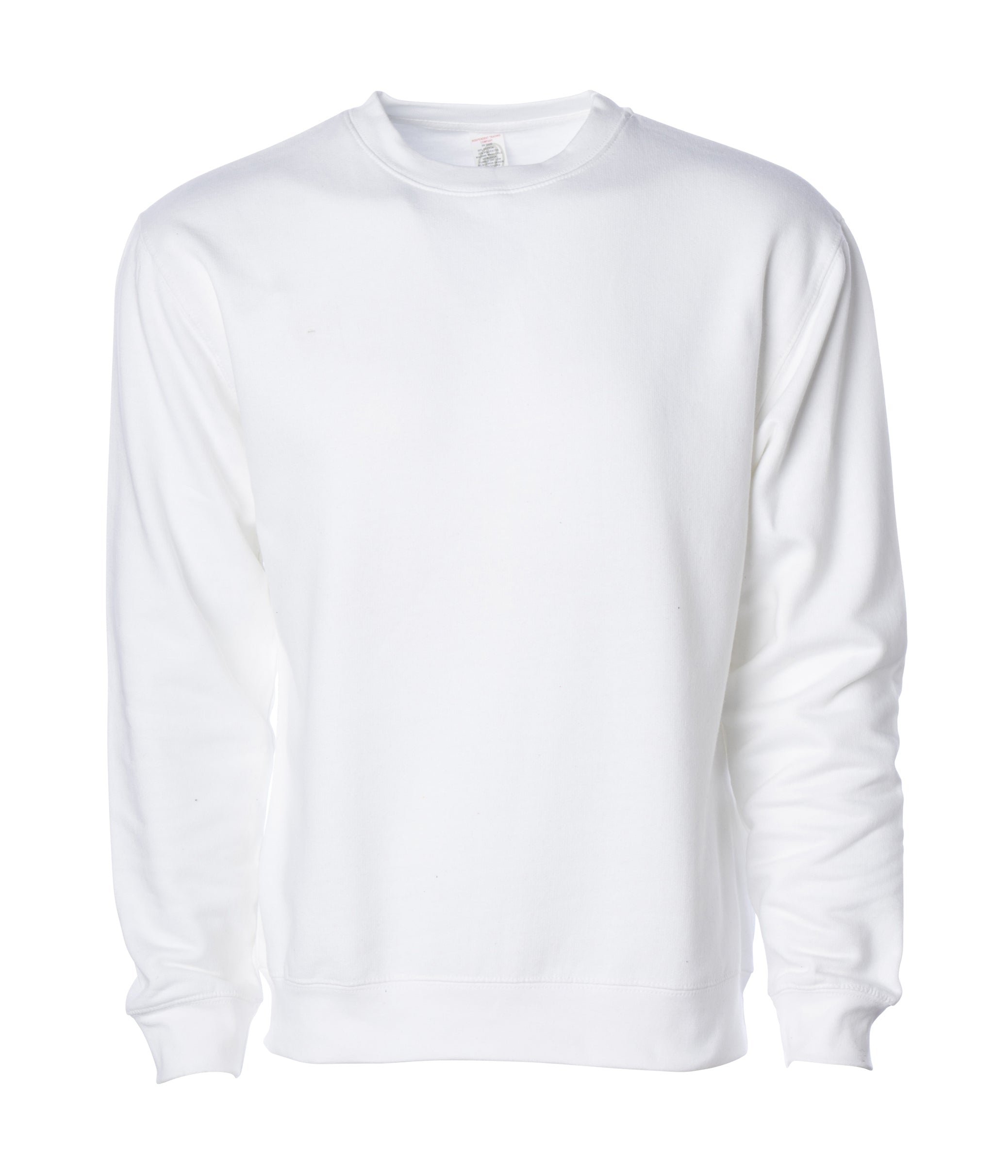 white collar sweatshirt