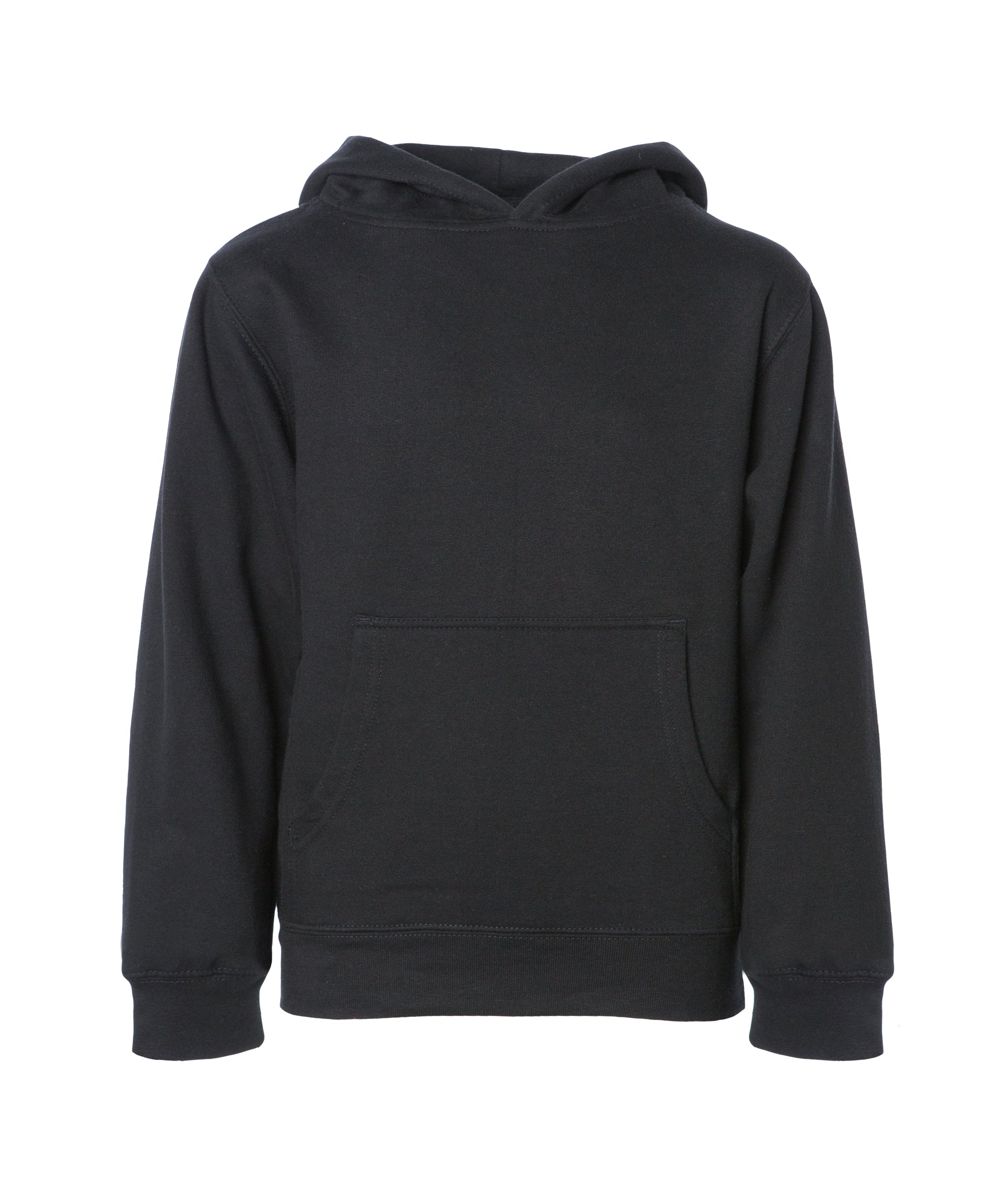 youth black hoodie