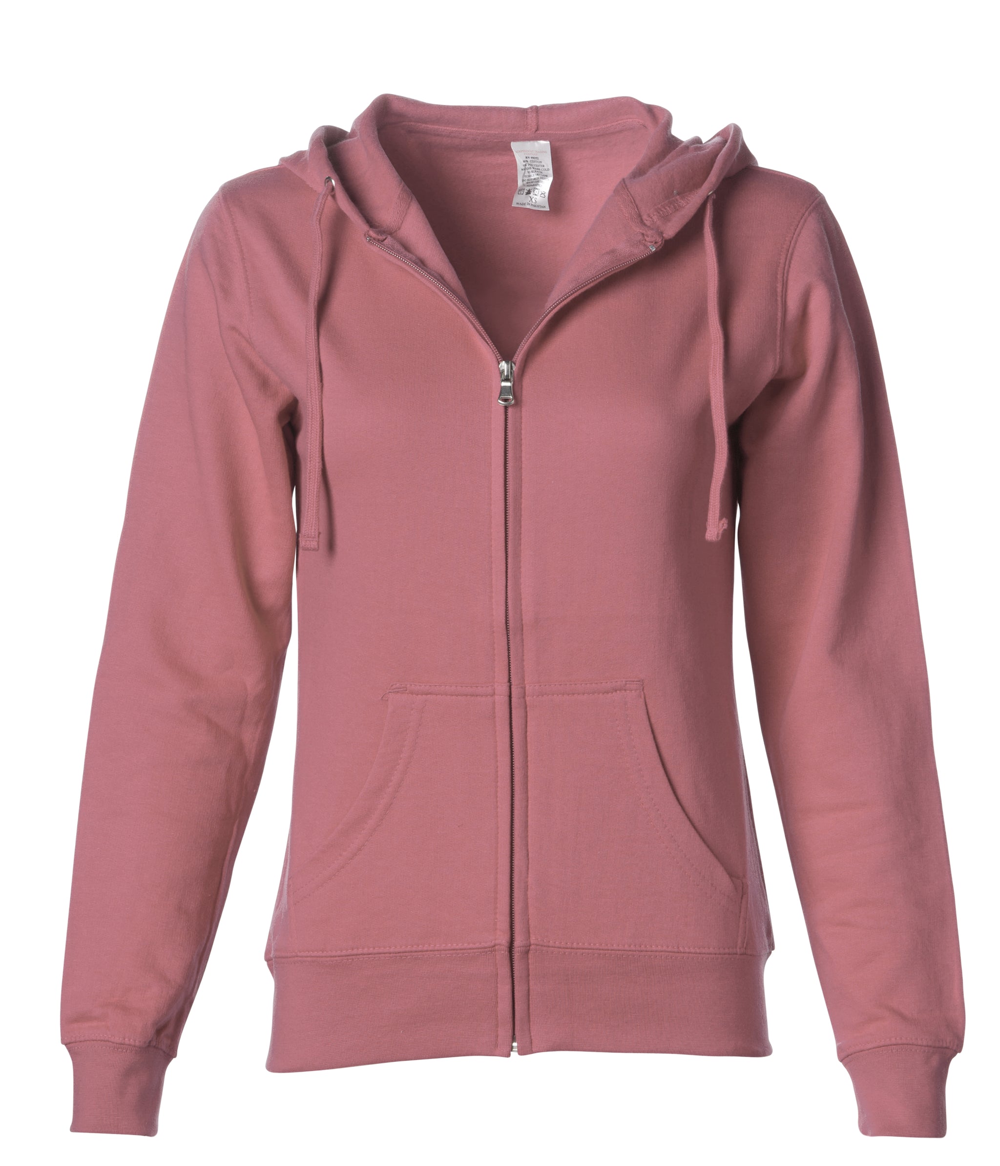 Womens Lightweight Zip Hooded Sweatshirt | Independent Trading Company