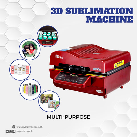 Heat Press Multi-Function 3D Sublimation Machine 2800W 3D Vacuum  Sublimation Set